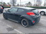 2013 Hyundai Veloster Turbo W/blue Black vin: KMHTC6AEXDU126720