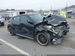 2013 Hyundai Veloster Turbo W/blue Black vin: KMHTC6AEXDU126720