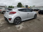 2013 Hyundai Veloster Turbo Silver vin: KMHTC6AEXDU145364