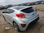 2013 Hyundai Veloster Turbo Silver vin: KMHTC6AEXDU151178