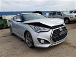 2013 Hyundai Veloster Turbo Серебряный vin: KMHTC6AEXDU151178