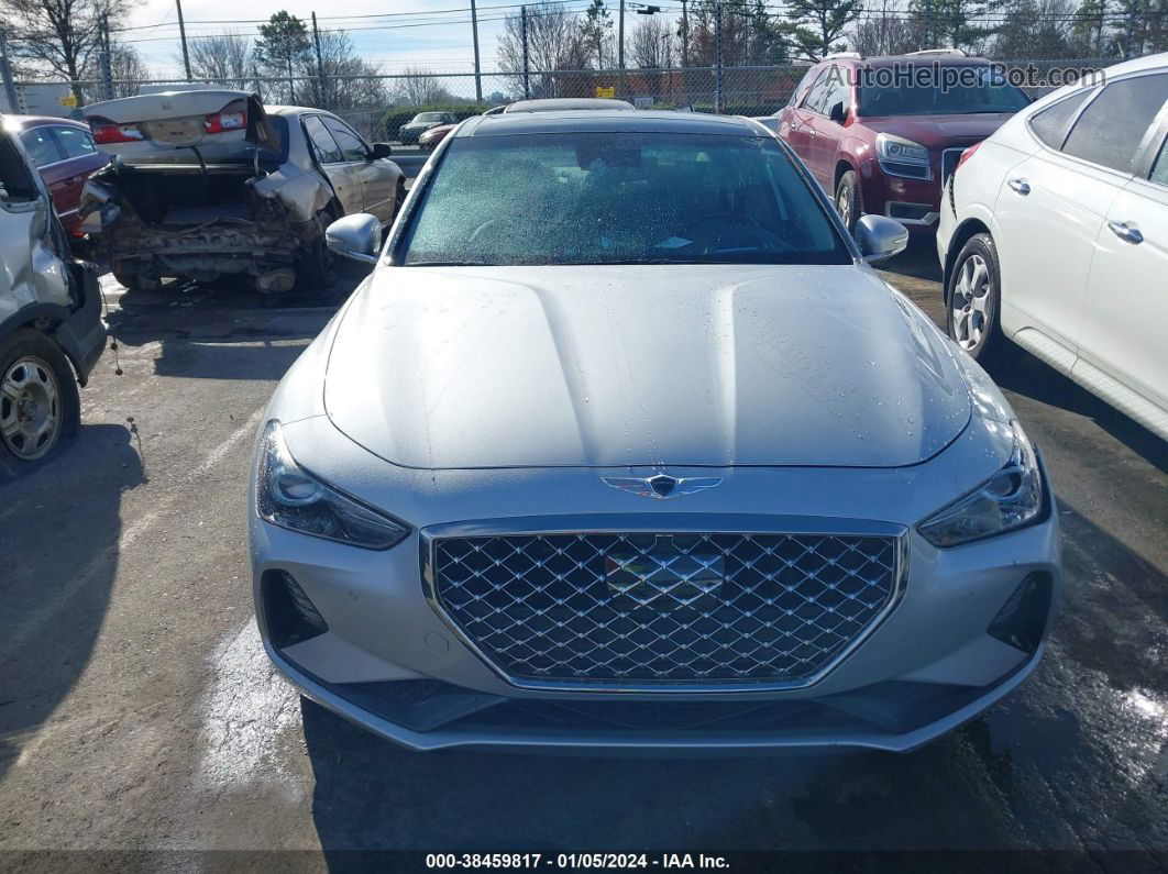 2019 Genesis G70 3.3t Advanced Silver vin: KMTG34LEXKU019933