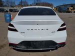 2022 Genesis G70 Base White vin: KMTG34TA2NU092487