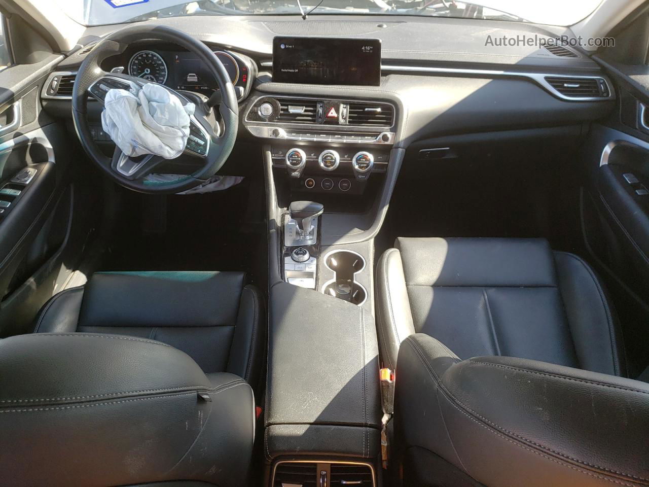 2022 Genesis G70 Base Gray vin: KMTG34TA5NU093035