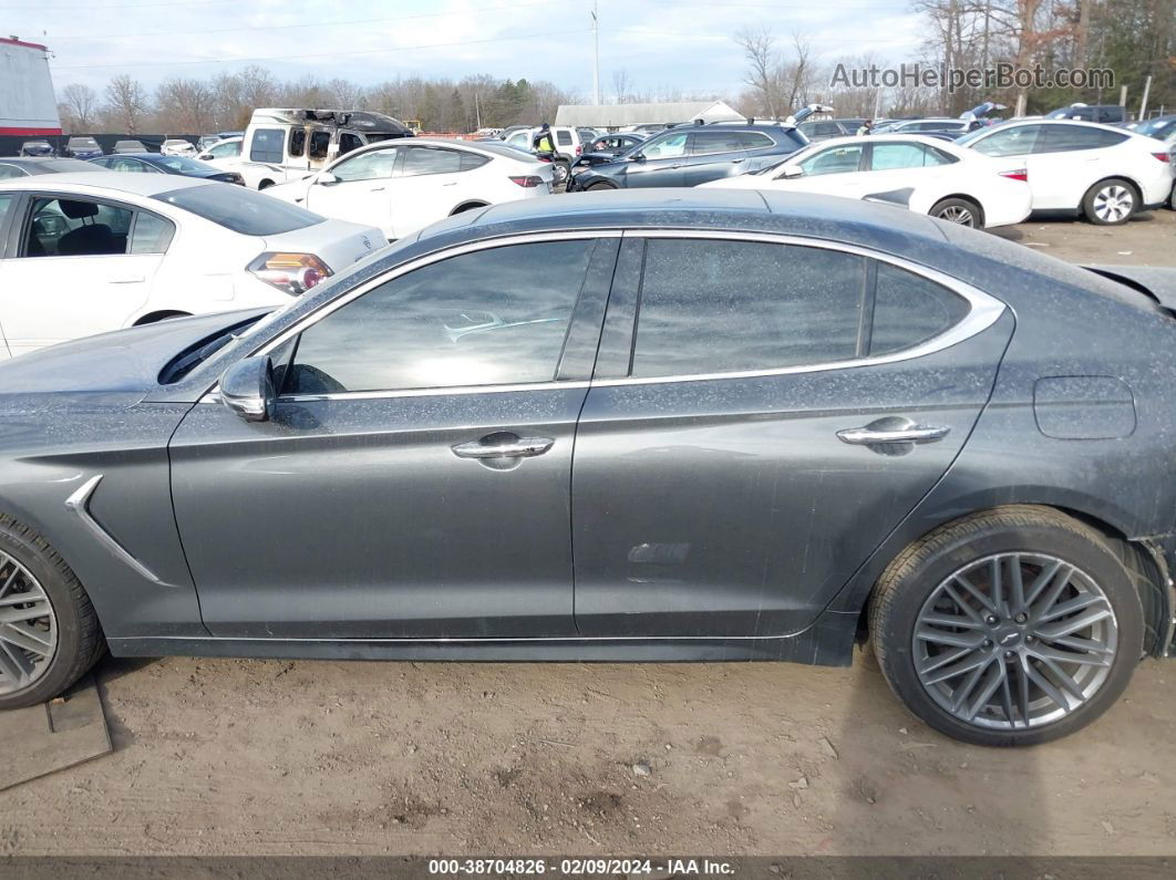 2019 Genesis G70 2.0t Advanced Gray vin: KMTG44LA4KU033109