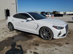 2019 Genesis G70 Prestige White vin: KMTG44LA5KU022443