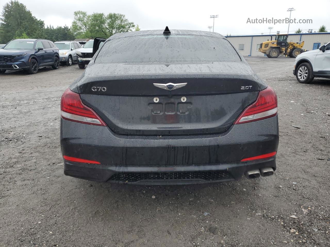 2019 Genesis G70 Prestige Black vin: KMTG44LA9KU012966