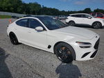 2022 Genesis G70 Base White vin: KMTG54TE2NU095774