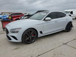 2022 Genesis G70 Base White vin: KMTG54TE7NU085709