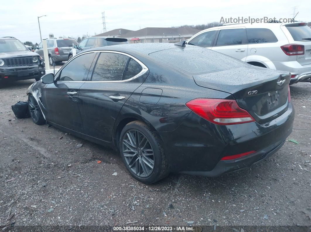 2019 Genesis G70 2.0t Advanced Black vin: KMTG64LA7KU015147