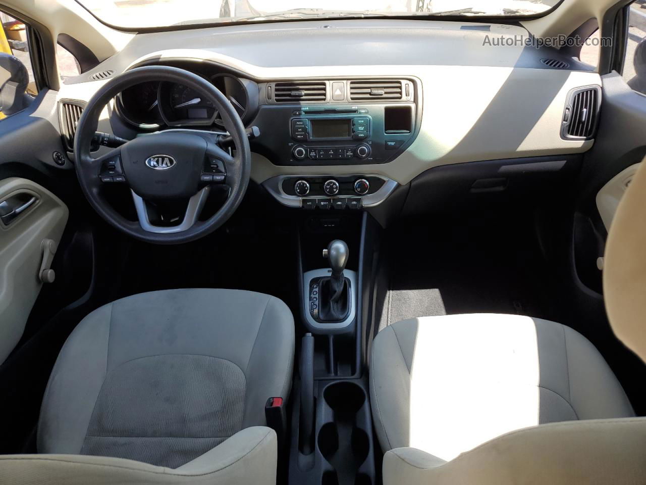 2013 Kia Rio Lx Черный vin: KNADM4A30D6135436