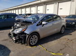 2013 Kia Rio Lx Silver vin: KNADM4A30D6163818