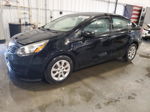 2013 Kia Rio Lx Black vin: KNADM4A30D6212743