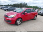 2013 Kia Rio Lx Red vin: KNADM4A30D6255110