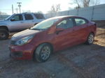 2013 Kia Rio Lx Red vin: KNADM4A30D6265281