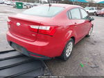 2014 Kia Rio Lx Red vin: KNADM4A30E6326209