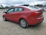 2014 Kia Rio Lx Red vin: KNADM4A30E6330082