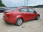 2014 Kia Rio Lx Red vin: KNADM4A30E6330082