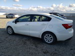 2014 Kia Rio Lx White vin: KNADM4A30E6388175