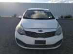 2014 Kia Rio Lx White vin: KNADM4A30E6388175