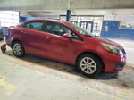 2014 Kia Rio Lx Red vin: KNADM4A30E6420249