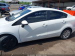 2013 Kia Rio Lx White vin: KNADM4A31D6120332