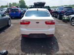 2013 Kia Rio Lx White vin: KNADM4A31D6120332