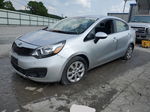 2013 Kia Rio Lx Silver vin: KNADM4A31D6137826