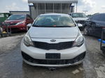 2013 Kia Rio Lx Silver vin: KNADM4A31D6137826