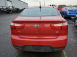 2013 Kia Rio Lx Красный vin: KNADM4A31D6288939