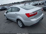 2014 Kia Rio Lx Gray vin: KNADM4A31E6353810