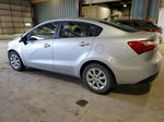 2014 Kia Rio Lx Серебряный vin: KNADM4A31E6354178