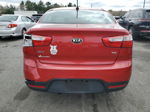 2014 Kia Rio Lx Red vin: KNADM4A31E6407364