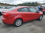 2014 Kia Rio Lx Red vin: KNADM4A31E6407364