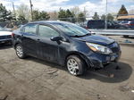 2013 Kia Rio Lx Black vin: KNADM4A32D6165196