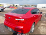 2013 Kia Rio Lx Red vin: KNADM4A32D6199347