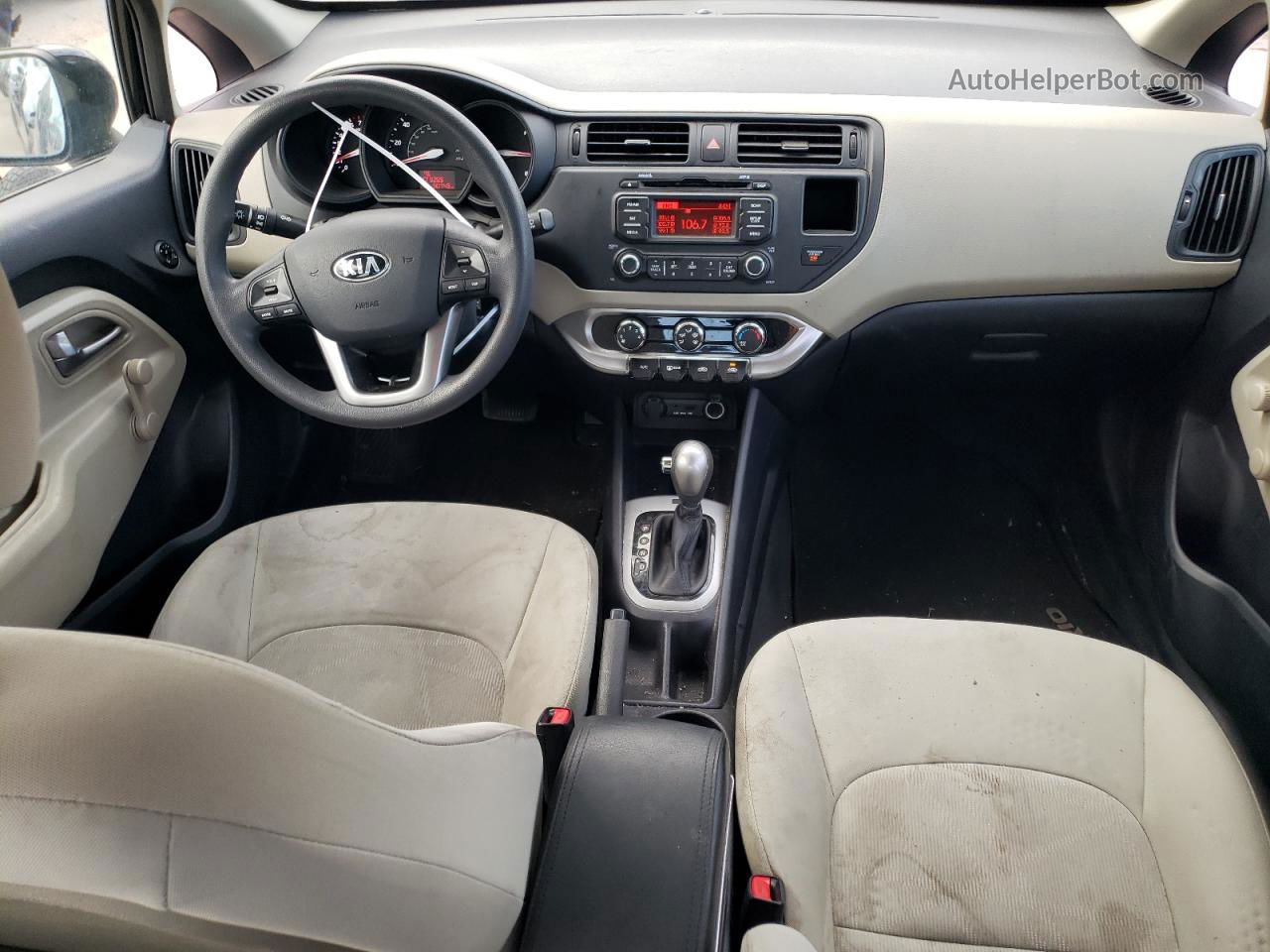 2013 Kia Rio Lx Черный vin: KNADM4A32D6239023