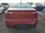 2014 Kia Rio Lx Red vin: KNADM4A32E6346056