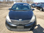 2014 Kia Rio Lx Black vin: KNADM4A32E6346073