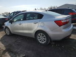 2014 Kia Rio Lx Silver vin: KNADM4A32E6359583