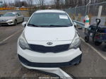 2014 Kia Rio Lx White vin: KNADM4A32E6363956