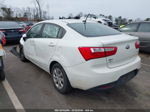 2014 Kia Rio Lx White vin: KNADM4A32E6363956