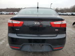 2014 Kia Rio Lx Black vin: KNADM4A32E6365643