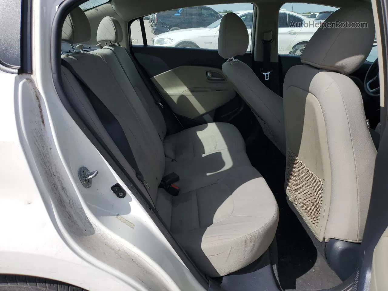 2014 Kia Rio Lx Белый vin: KNADM4A32E6366002