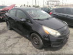 2014 Kia Rio Lx Black vin: KNADM4A32E6371684