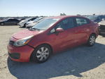 2014 Kia Rio Lx Red vin: KNADM4A32E6371734