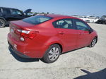 2014 Kia Rio Lx Red vin: KNADM4A32E6371734