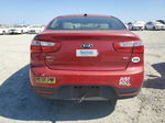 2014 Kia Rio Lx Red vin: KNADM4A32E6371734