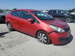 2014 Kia Rio Lx Red vin: KNADM4A32E6371734