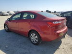 2014 Kia Rio Lx Red vin: KNADM4A32E6371734